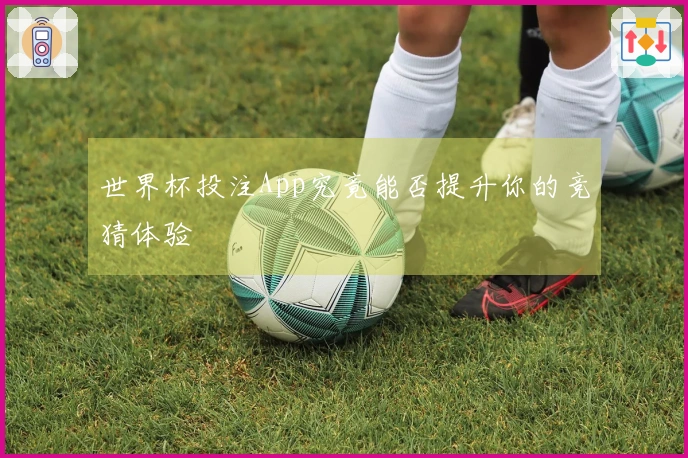 世界杯投注App究竟能否提升你的竞猜体验